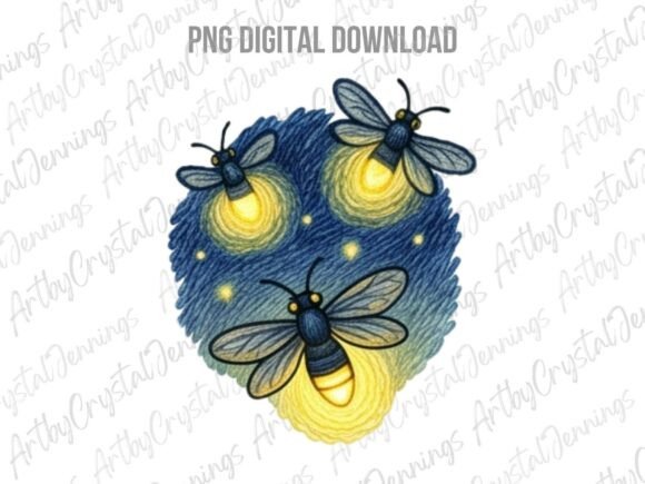 Download Magical Summer Fireflies Glow PNG - Png Collection