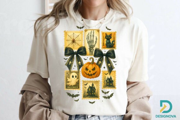Download Vintage Halloween Stamps PNG, Gothic Png - Png Collection