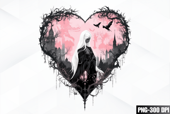 Download Gothic Valentine's Day Love, Gothic Png - Png Collection