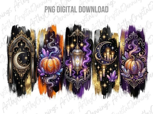 Download Magical Celestial Gothic Halloween PNG - Png Collection