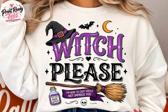 Download Witch Please Funny Halloween PNG - Png Collection