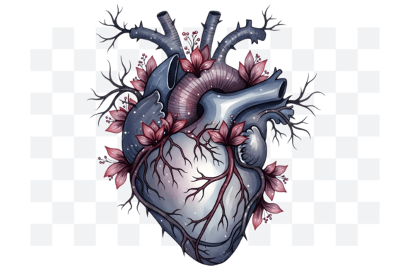 Download Gothic Dark Fantasy Heart PNG Clipart - Png Collection