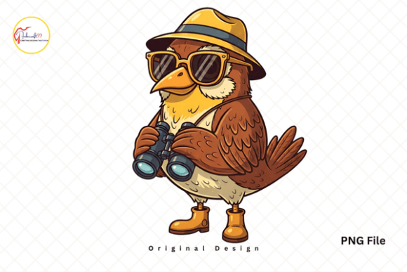 Download Bird Nerd PNG, Bird Watching Sublimation - Nerd Collection