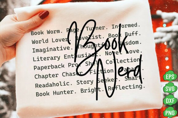 Download Book Nerd Words Png Svg, Funny Book Love - Premium Resources