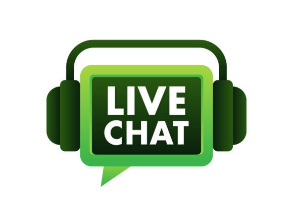 Download Green Live Chat Icon Vector Illustration - Illustration Collection