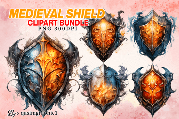 Download Shield ClipArt, Fantasy Shield PNG - Png Collection