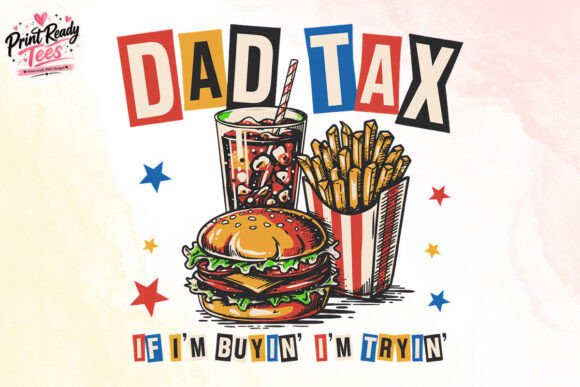 Download Dad Tax Fast Food Illustration PNG - Png Collection