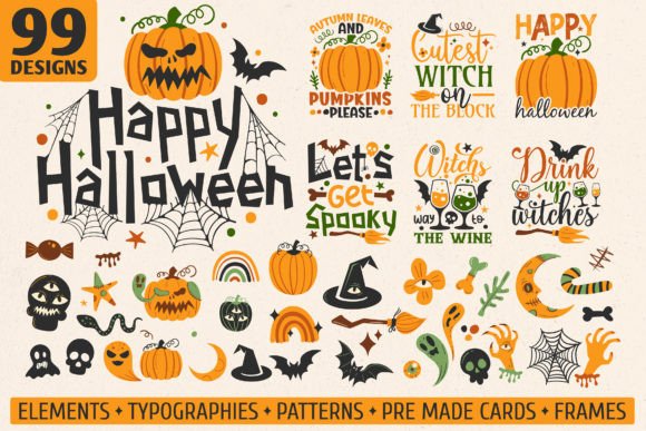 Download Halloween Graphics Bundle SVG, PNG, EPS - Png Collection