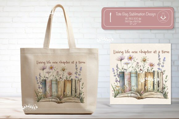 Download Book Lover Quote Tote Bag Sublimation - Sublimation Collection