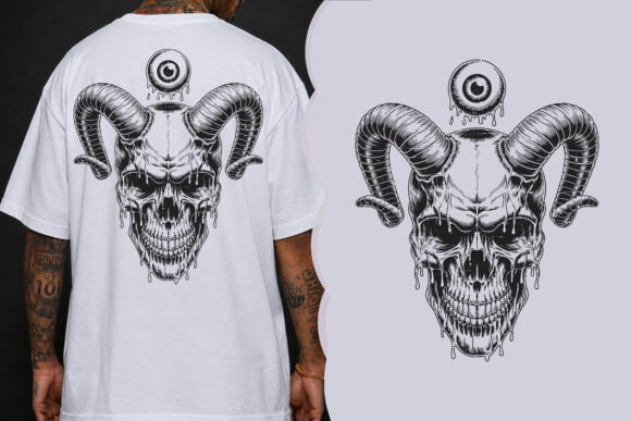 Download Demon Ram Skull PNG - Png Collection