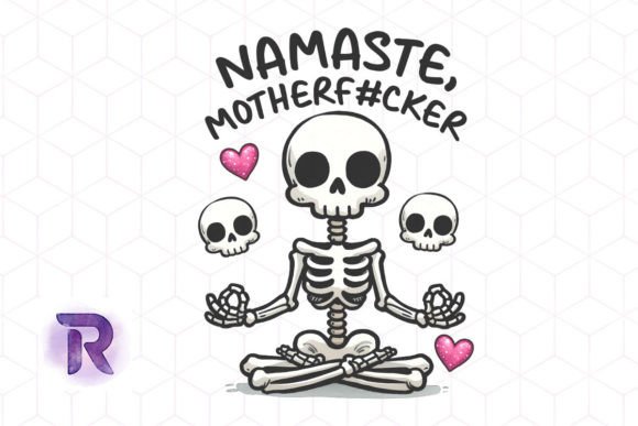 Download Namaste Mother Skull Sublimation PNG - Png Collection