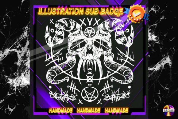 Download Handmade Sublimation Baphomet Skull Png - Png Collection