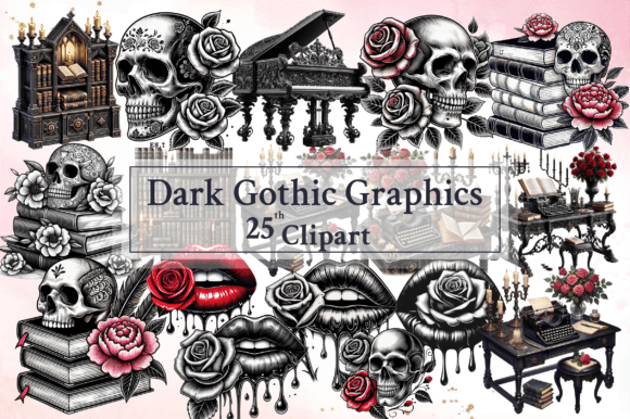 Download Dark Gothic Graphics Clipart Sublimation - Sublimation Collection