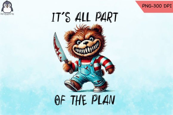 Download Horror Bear Doll Halloween PNG - Png Collection