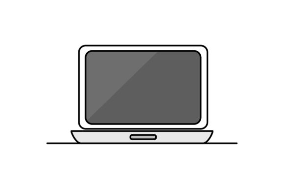 Download Flat Illustration of a Television - Illustration Collection