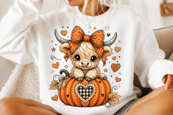 Download Cute Highland Cow Halloween PNG - Png Collection