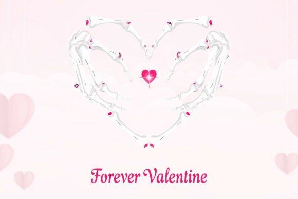 Download Forever Valentine Gothic Illustration - Illustration Collection