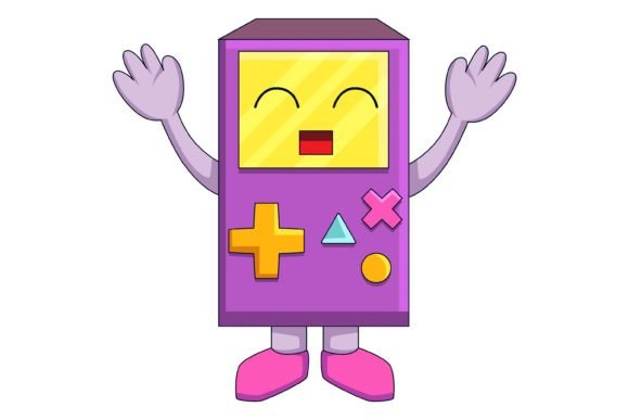 Download Cute Console Game Character Illustration - Illustration Collection