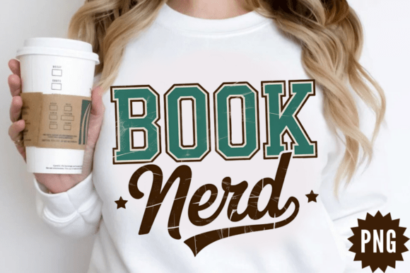 Download Book Nerd Sublimation PNG Design - Nerd Collection