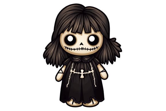 Download Gothic Voodoo Doll Illustration Png - Png Collection