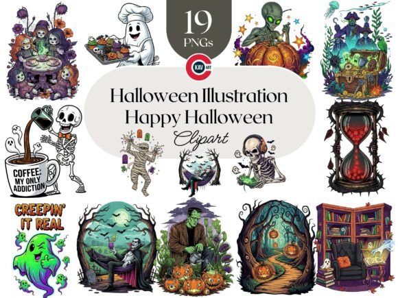 Download Spooky Halloween Artwork Sublimation - Sublimation Collection