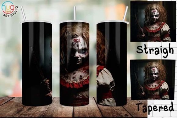 Download Halloween Scary Doll Tumbler,Creepy Doll - Scary doll Collection