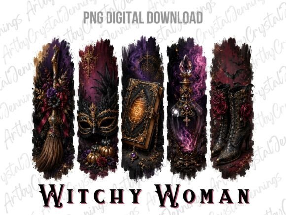 Download Witchy Woman Gothic Halloween PNG - Png Collection