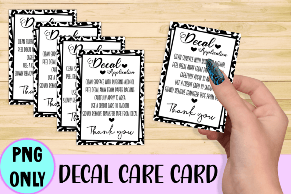 Download Decal Application Care Instructions PNG - Png Collection