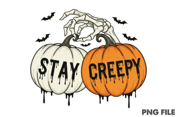 Download Halloween Pumpkins Stay Creepy Png - Png Collection