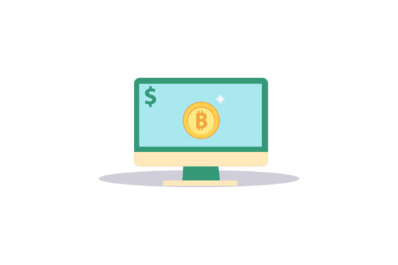 Download Cryptocurrency Television Illustration - Illustration Collection