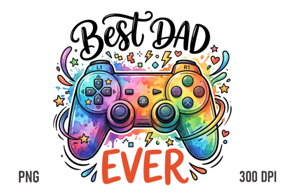 Download Best Dad Ever Gamer PNG - Png Collection