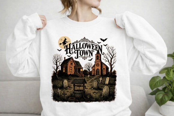 Download Halloween Town Haunted PNG - Png Collection