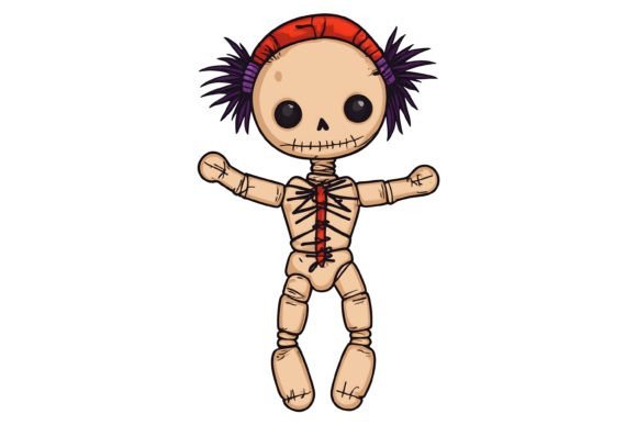 Download Gothic Voodoo Doll Illustration Png - Png Collection