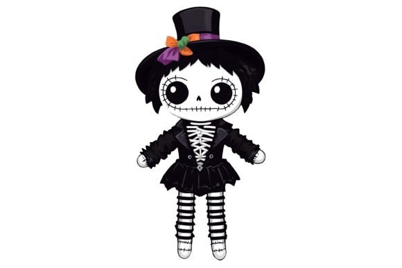 Download Gothic Voodoo Doll Illustration Png - Png Collection
