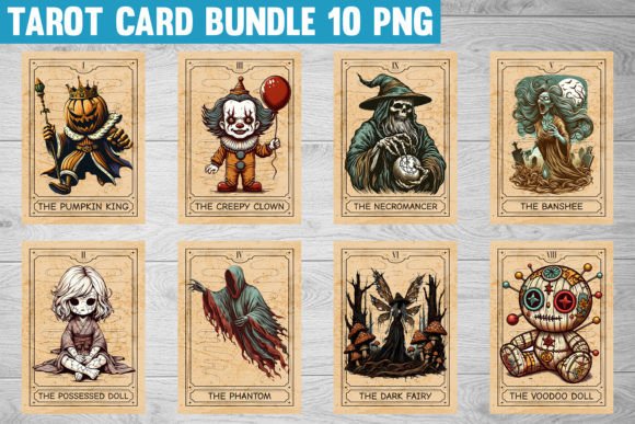 Download Halloween Tarot Card Sublimation Bundle - Sublimation Collection
