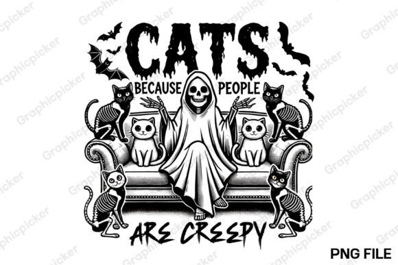 Download Cats People Are Creepy PNG, Skeleton Cat - Png Collection