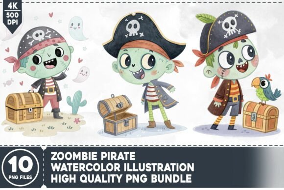 Download Zombie Pirate PNG Bundle - Png Collection