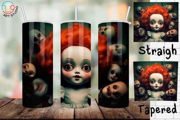 Download Halloween Scary Doll Tumbler,Creepy Doll - Scary doll Collection