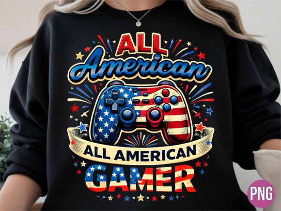 Download All American Gamer Controller Flag PNG - Png Collection