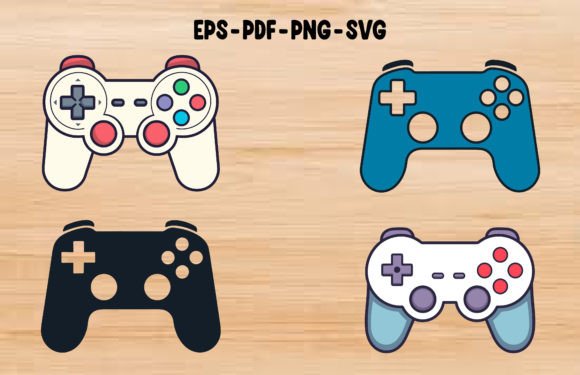 Download Gaming Console Vector Clipart PNG Bundle - Png Collection