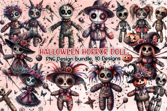 Download Halloween Horror Doll Clipart PNG - Png Collection