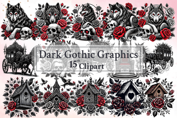 Download Dark Gothic Graphics Clipart Sublimation - Sublimation Collection