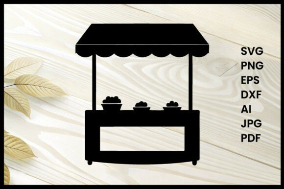 Download Vegan Snack Bar Illustration Silhouette - Illustration Collection