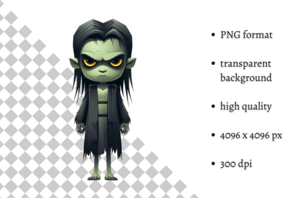 Download Cute Halloween Zombie PNG Clipart - Png Collection