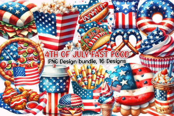 Download 4th of July Fast Food Clipart PNG - Png Collection