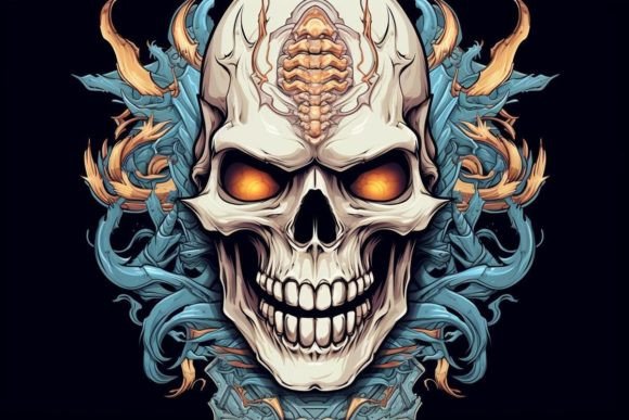 Download Skull Illustration Design Gothic Design - Illustration Collection
