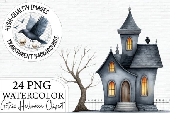 Download Gothic Halloween Clipart Bundle PNG - Png Collection